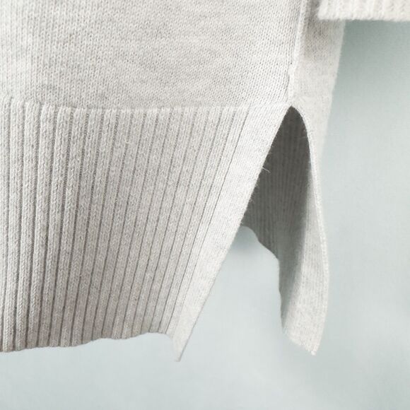 Athleta Highland Wrap Hooded Open Cardigan Womens Small Gray Athleisure 291883 - Picture 10 of 13